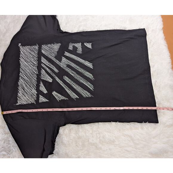 Off-White Scribble Diag Slim Tee Black White XXL Virgil Abloh Streetwear - Picture 11 of 13